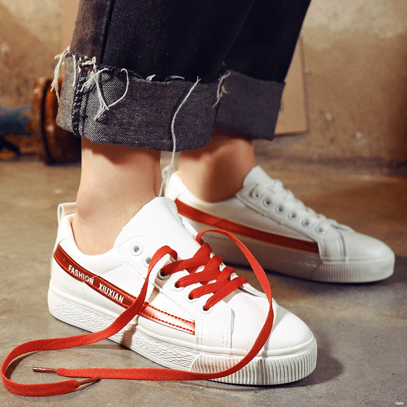 ins超火chic小白鞋冬季2017新款板鞋韩版百搭学生帆布鞋港味女鞋