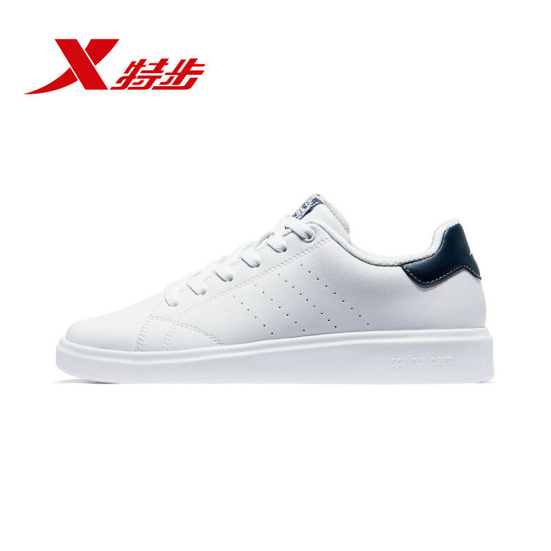 特步_经典正宗男装运动鞋旅游休闲鞋秋冬牌子小白鞋板鞋男款波鞋特步