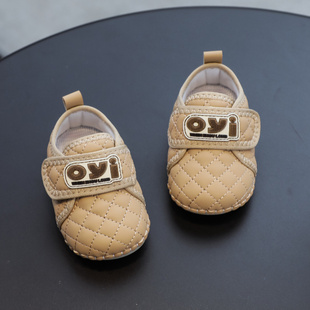 春秋季一岁男宝宝单鞋女软底学步鞋婴儿鞋子加绒6一12个月婴幼儿9