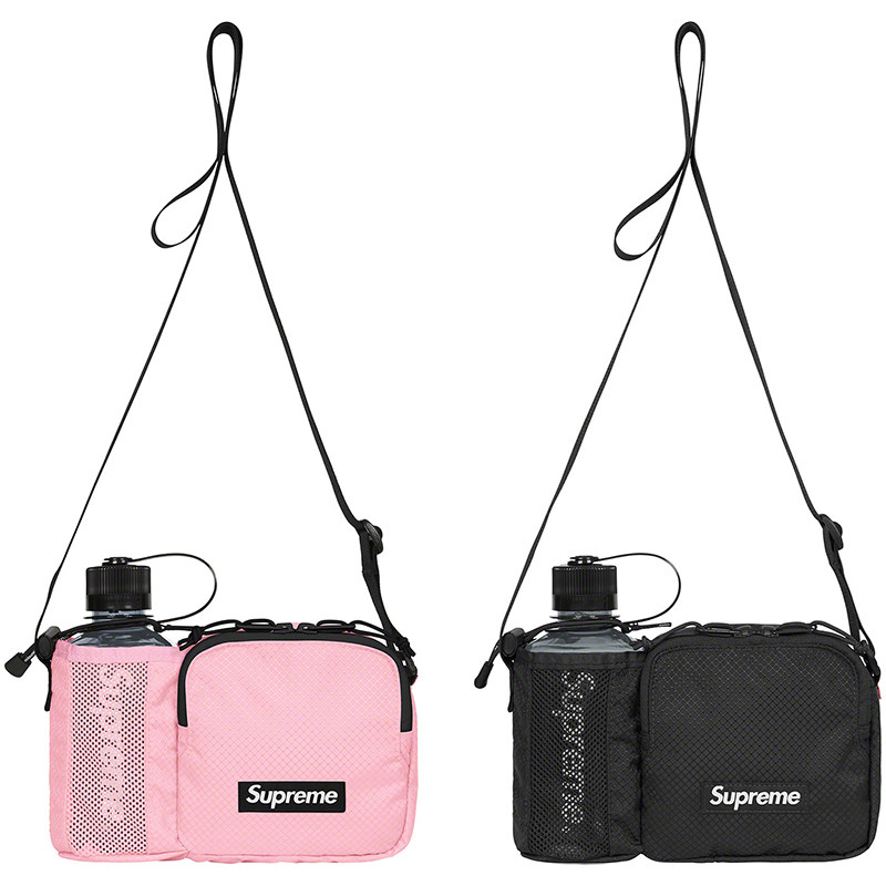 supreme水壶多功能运动斜挎包单肩包小包子母水杯包ss22 side bag