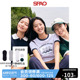 SPAO韩国同款2024年夏季新款女士时尚撞色圆领印花T恤SPRPE25G52