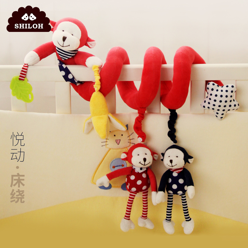 SHILOH Baby bed Plush Fabric art Appease 0-1 Newborn Baby bed Toys baby garden cart Pendantin the Toy/Childs/Puzzle/Building block/Model , Child Bell/Cloth Play/Appease toys , Bed bell/Bed Hanging category - from Buy2taobao.com to provide professional Taobao agent buy service