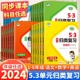 2024新版53单元归类复习一年级二年级三四五六年级下册上册语文数学英语人教版同步试卷全套练习册专项训练小儿郎5.3天天练5+3五三