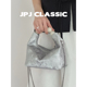 jpjclassic牛皮新中式饺子包清冷感单肩斜挎链条小包包百搭