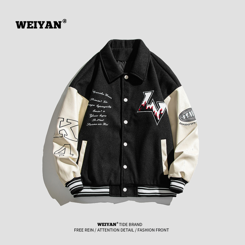 Baseball uniform men 2022 Autumn new pattern Korean Edition Chaopai Easy coat Chaopai Jacket Couples dressin the Men's clothing, Jacket category - from Buy2taobao.com to provide professional Taobao agent buy service