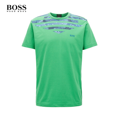 Hugo Boss男士运动休闲印花弹力棉T恤50383650 630元