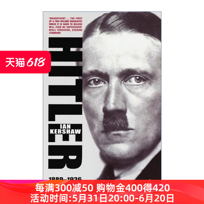 英文原版 Hitler 1889-