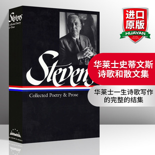 英文原版 Wallace Stevens Collected Poetry & Prose 华莱士史蒂文斯 诗歌和散文集 英文版