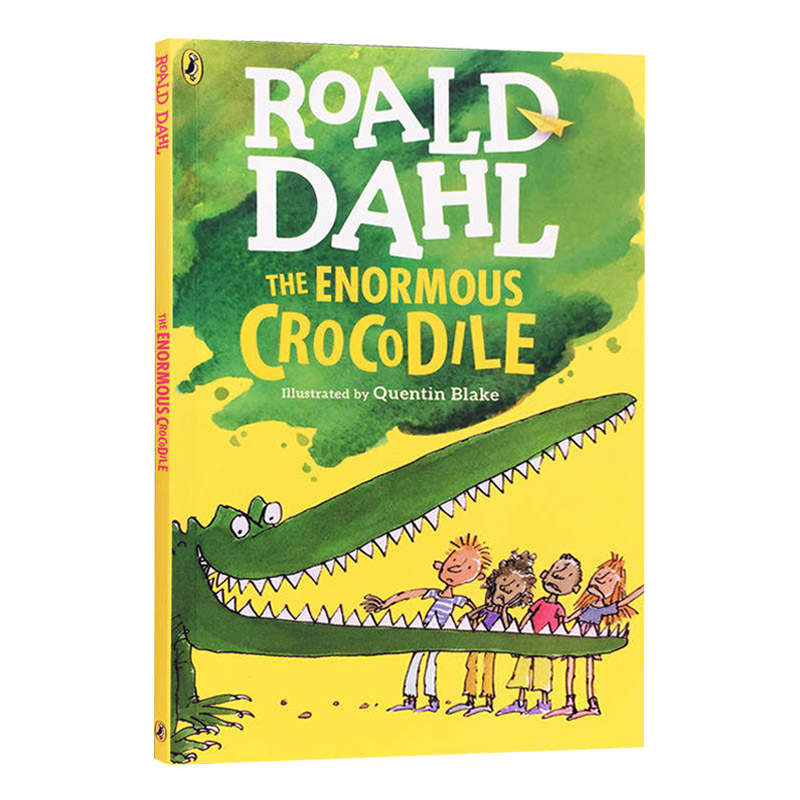 英文原版 The Enormous Crocodile 罗尔德达尔 巨大的鳄鱼 儿童文学故事章节小说 英文版 进口英语原版书籍