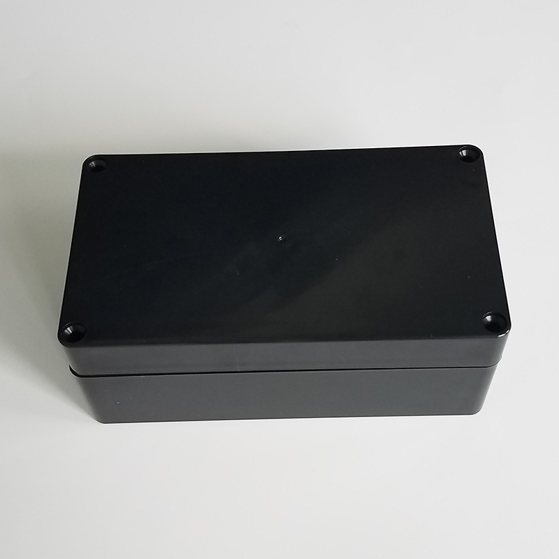158*90*60防水接线盒户外黑色接线盒仪表监控盒电源分线盒 可定制