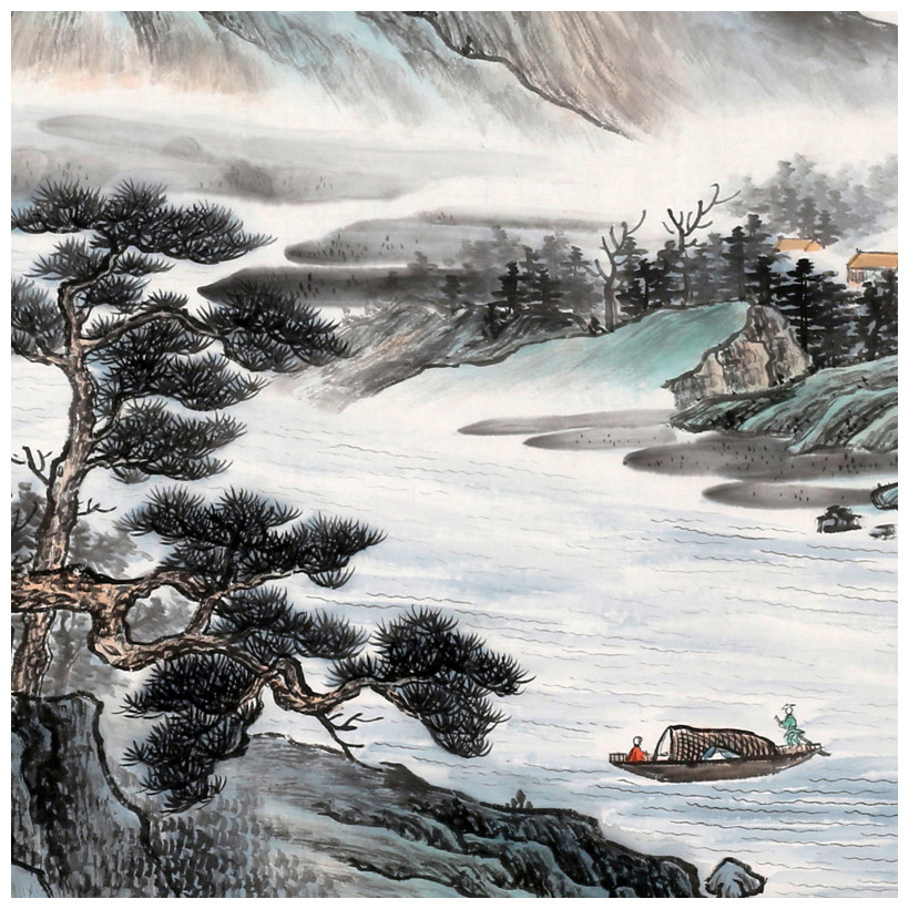 【即刻拍】中国美院 李年生《人在白云处》国家一级美术师