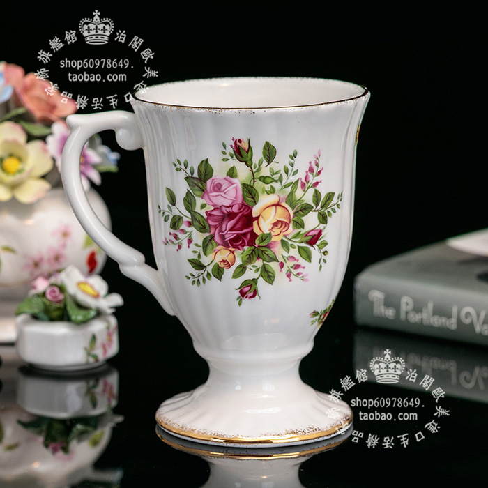 英国 Royal Albert乡村玫瑰 美式雪白瓷陶瓷马克杯 大水杯在类目 餐饮具, 咖啡器具, 咖啡杯中 - 来自Buy2taobao.com提供专业的淘宝代购服务