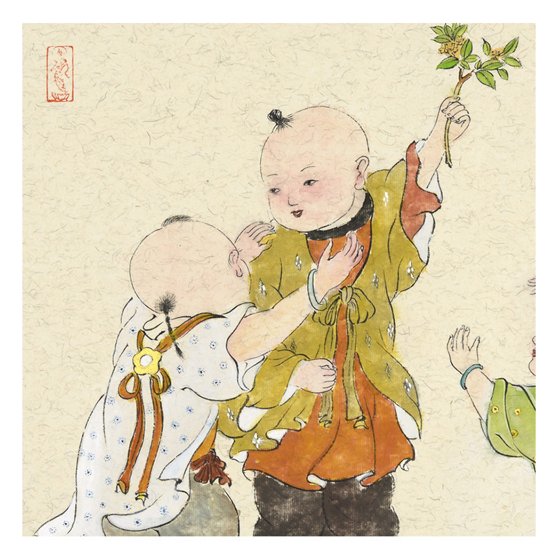 河北师大 刘莎 《折桂图》 河北省美协会员