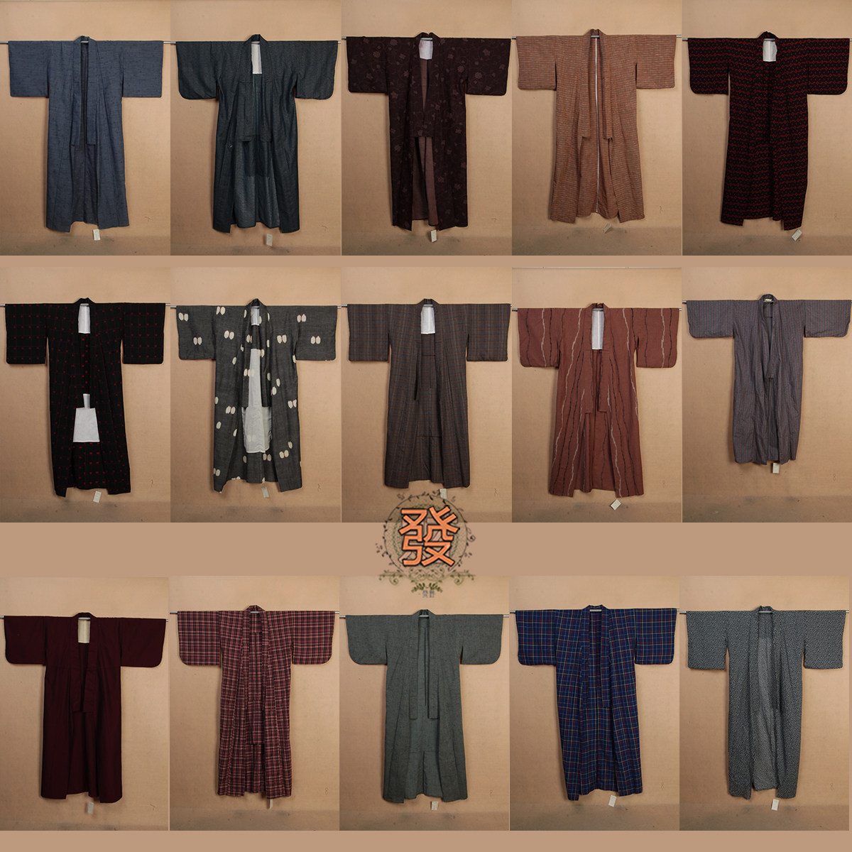 古着vintage传统日本和服浴衣羽织和风舞台宽松民族服装