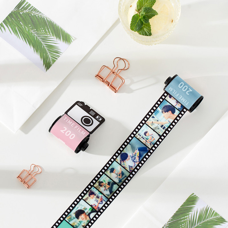 一折时光影集_定制记忆时光胶卷相册diy手工抖音创意惊喜情侣纪念日