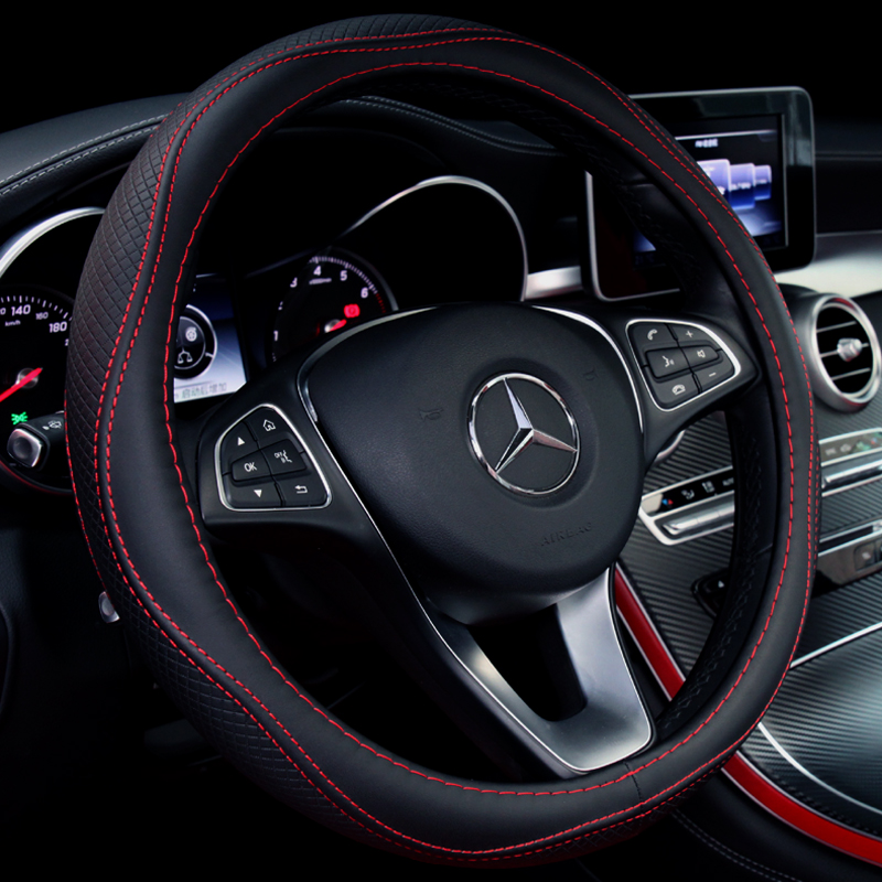 奔驰C200L方向盘套真皮GLC260 GLK300 E级CLA GLE320 GLA220把套|ruв категории автомобиль/товаров/аксессуары/переоснащение, автомобильных принадлежностей/аксессуары, рулевое колесо - от Buy2taobao.com для оказания профессиональной услуги покупки агента Taobao