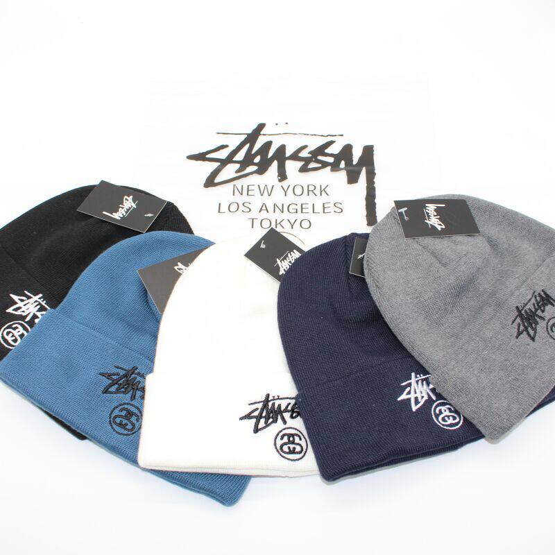 stussy针织帽