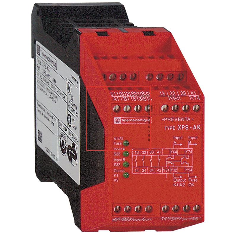 XPS - XPSAK371144进口施耐德电气安全继电器模块