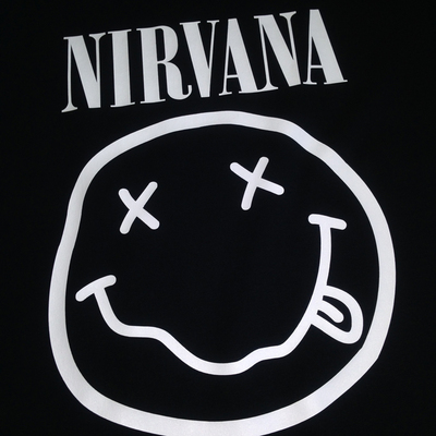 邓紫棋 t恤 nirvana 涅盘乐队t恤情侣装粉丝纪念短袖t恤