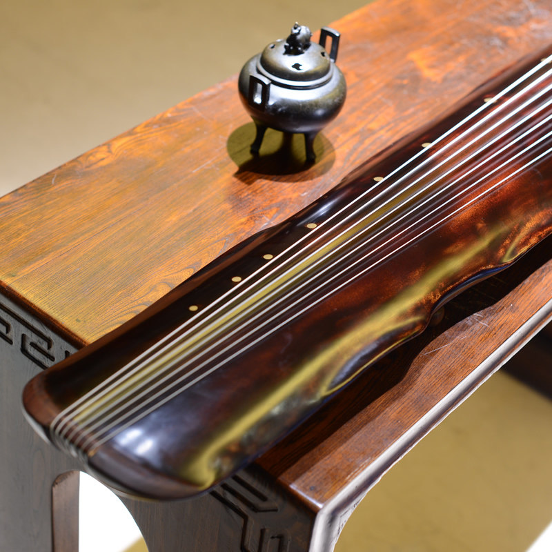 【古琴蕉叶式】浙派徐门元音斋斫制 老杉木古琴