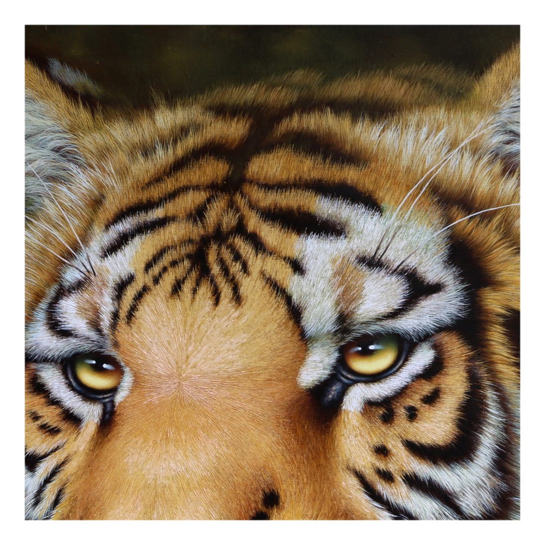 (朝鲜)人民艺术家李哲《虎》万寿台创作社 大卫画廊