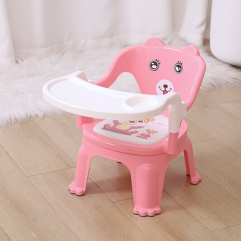 包邮儿童椅子宝宝叫叫椅靠背椅加厚幼儿园塑料餐椅卡通小凳子家用
