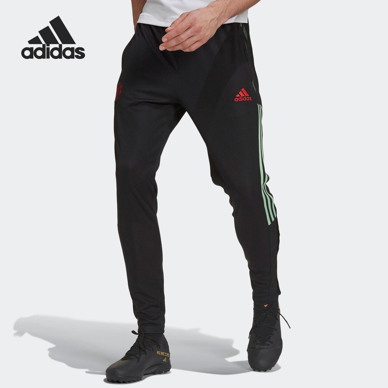 Adidas/阿迪达斯正品春季男子健身训练透气运动长裤 GK9430