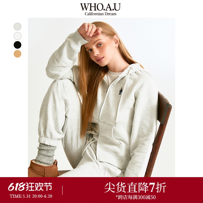 WHOAU官方正品2023年新款女