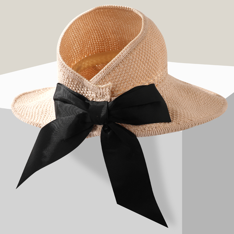 Hat Visor summer Sunscreen Korean Edition Covering her face Large brimmed hat Versatile Empty top Summer hat Foldable Sun hatin the Accessories/Leather belt/Hat/Muffler , Hat category - from Buy2taobao.com to provide professional Taobao agent buy service