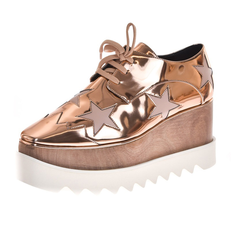 stellamccartney丝黛拉麦卡妮星星休闲鞋套脚厚底鞋女鞋新款xy