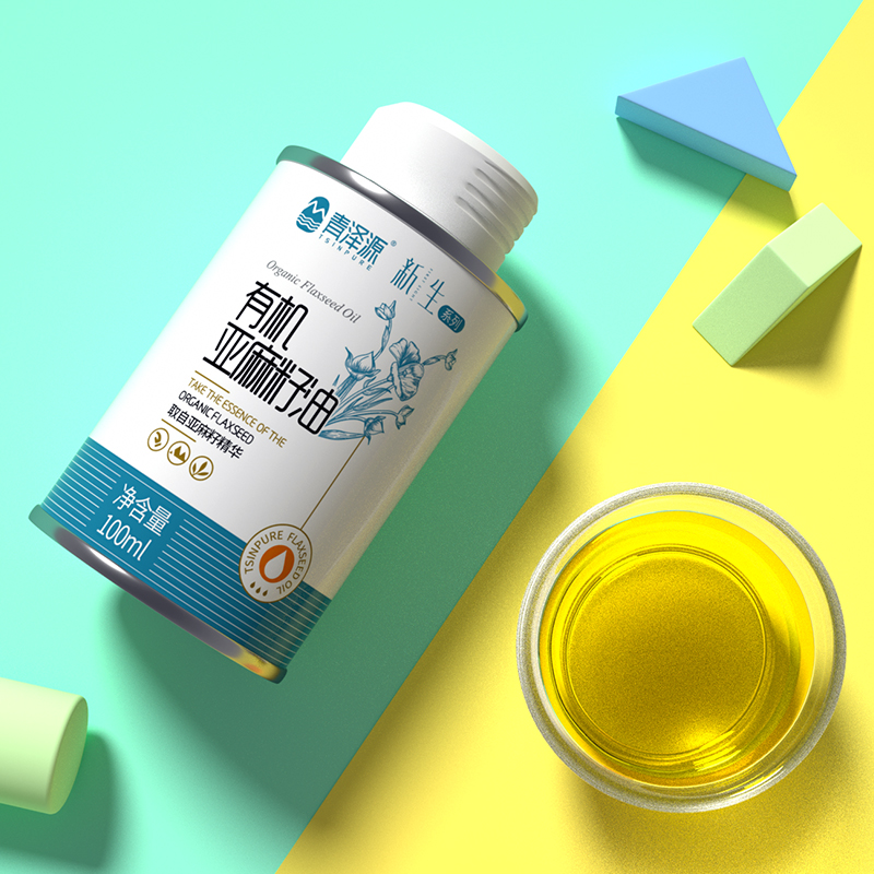 青泽源新生系列有机亚麻籽油100ml纯低温冷榨压榨一级食用油小瓶|msdalam kategori beras/Utara-Selatan barangan kering/perasa, minyak masak/minyak berperisa, minyak bijan - dari Buy2taobao.com untuk memberikan perkhidmatan ejen Taobao profesional membeli