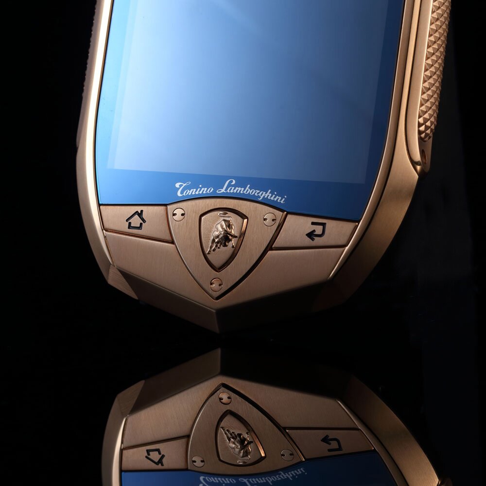 [现货]兰博基尼手机702a玫瑰金 限量版