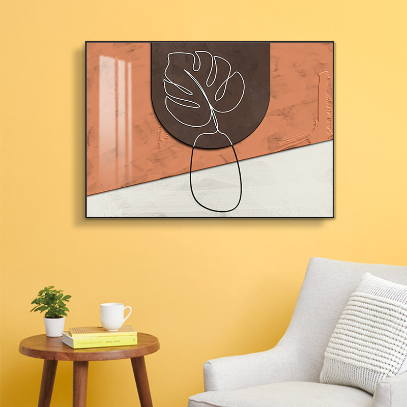 卧室墙面电表箱装饰画玄关墙画餐厅墙上装饰墙画挂画艺术静物抽象