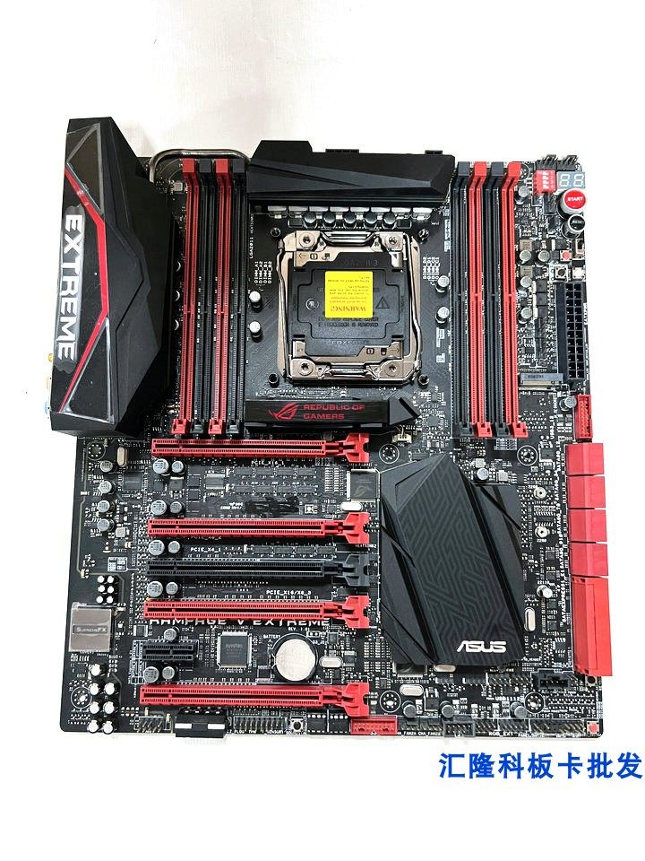 asus/华硕 x99 rampage v extreme x99主板r5e玩家国度rog 2011-3