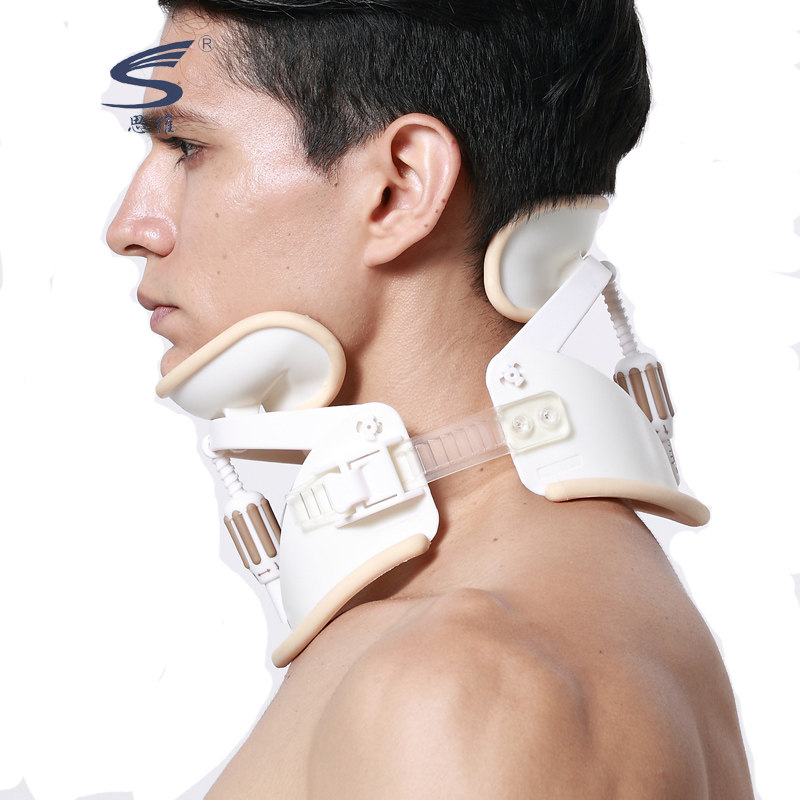 思维牵引式颈托颈椎牵引器家用可调节成人颈托拉伸舒适护颈tn1