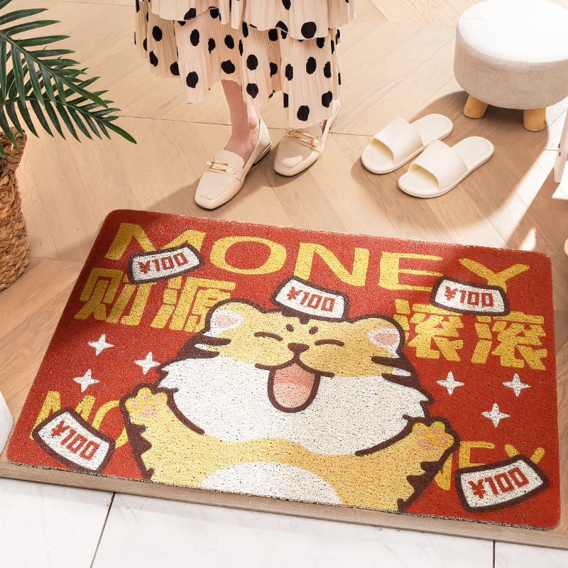 南极人虎年入户门地垫客厅玄关家用防滑除尘丝圈地垫脚垫门口地毯|ruв категории домашний ткань, мат - от Buy2taobao.com для оказания профессиональной услуги покупки агента Taobao