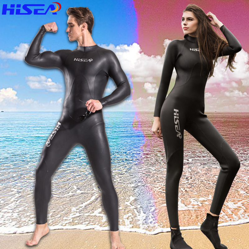 铁人三项比赛专用防寒光皮专业成人男女保暖潜水服连体冲浪游泳衣