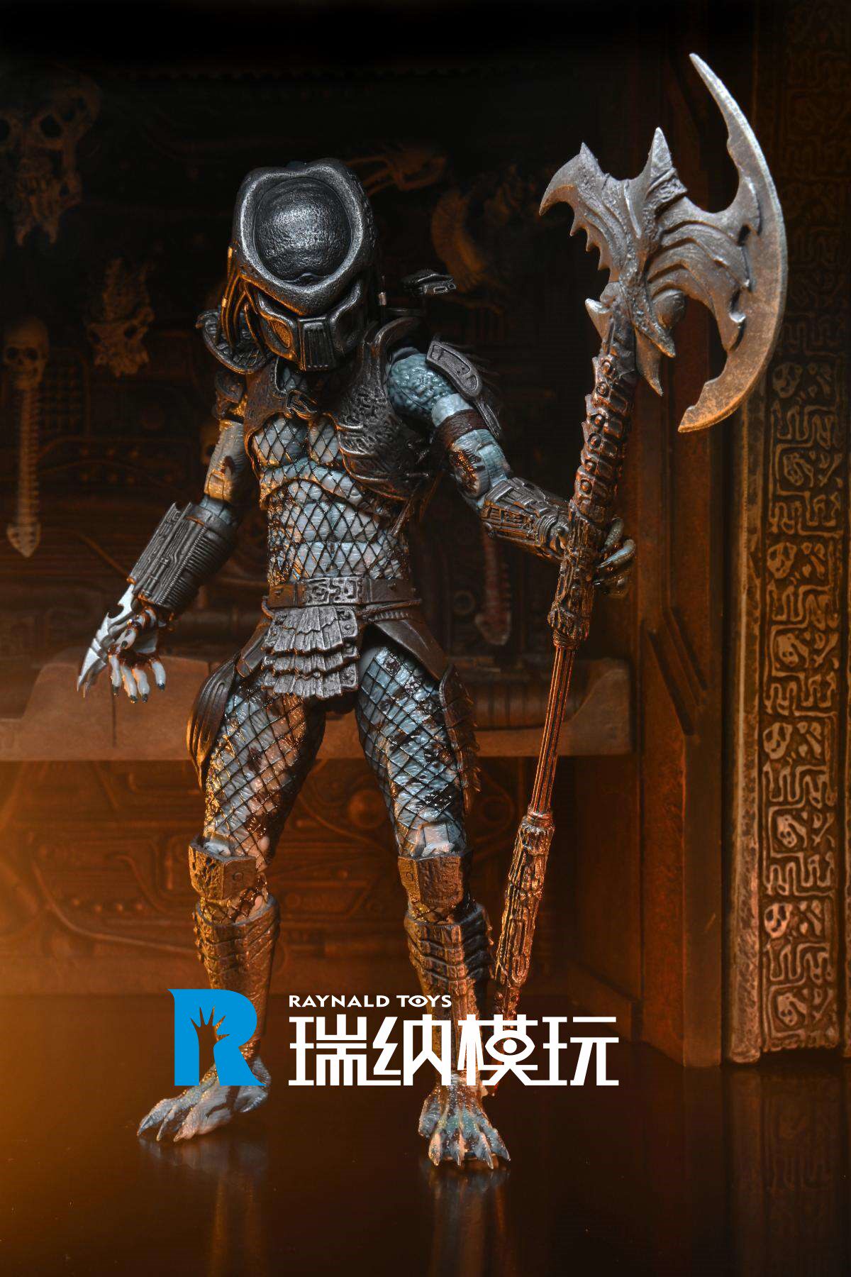 【预售】neca 铁血30周年纪念版 勇士铁血战士8寸可动人偶 亚代版