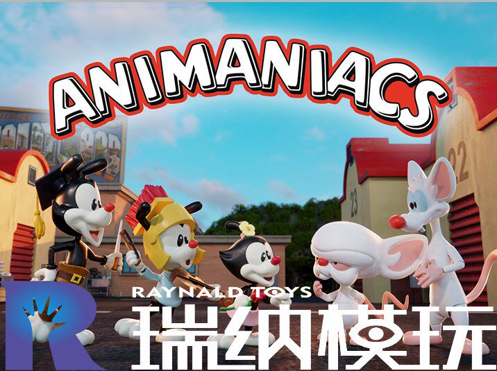 【预售】super7美国卡通系列狂欢三宝第1波 亚可瓦可豆儿笨奇大头