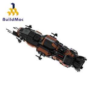 BuildMOC拼装积木玩具苍穹浩瀚MCRNDonnager号战列舰宇宙战舰飞船