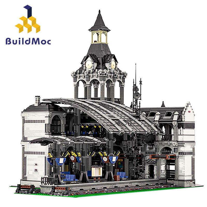BuildMOC拼装积木玩具欧洲现