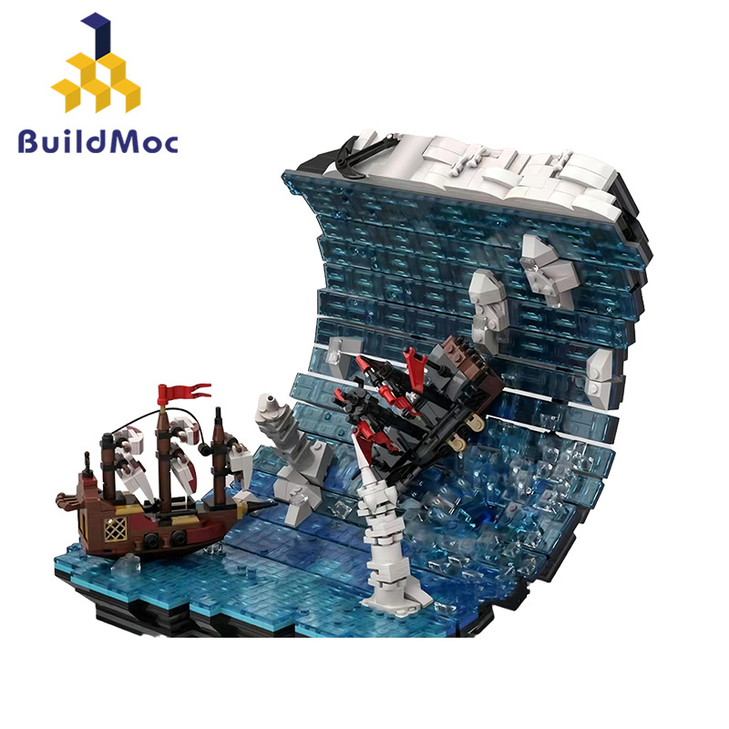 BuildMOC拼装积木玩具创意海