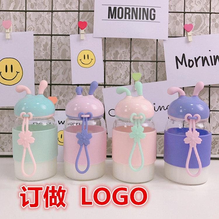 地推玻璃杯幼儿园喝水杯儿童卡通狐狸兔子猫爪杯广告杯批發印LOGO在类目 餐饮具, 杯子/水杯/水壶, 玻璃杯中 - 来自Buy2taobao.com提供专业的淘宝代购服务