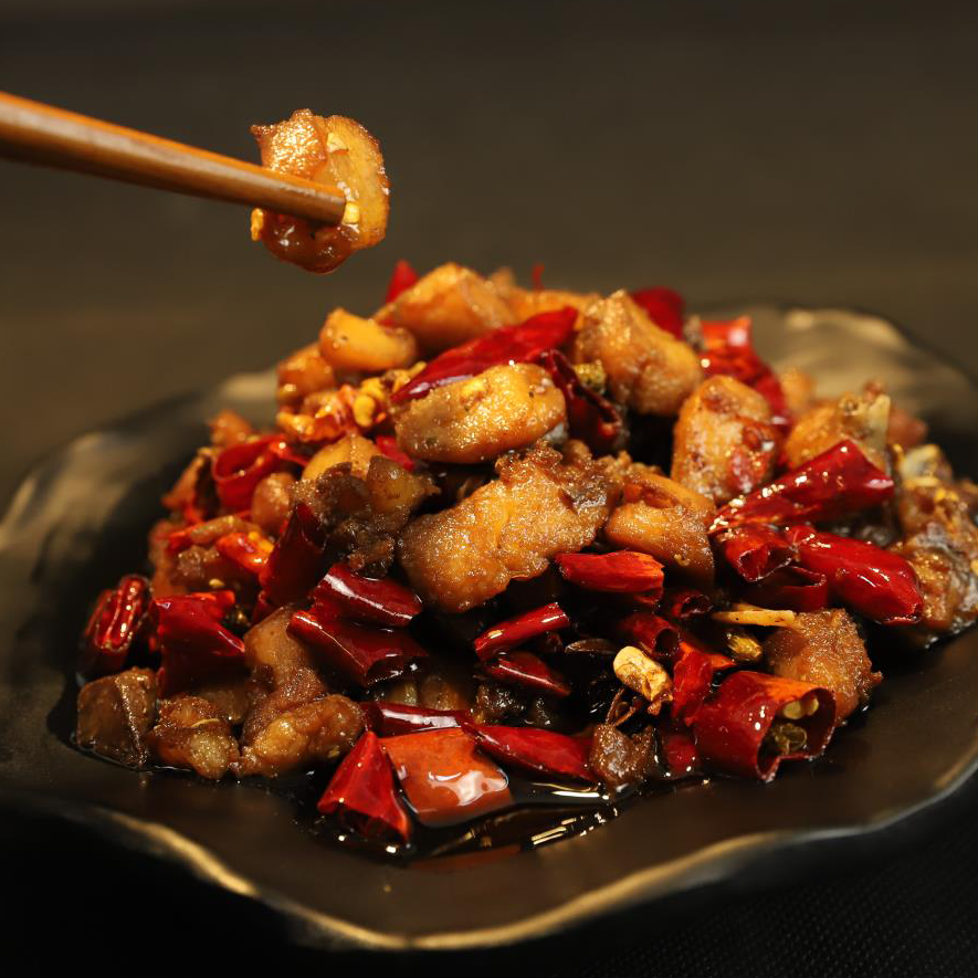 一折冷食_麻辣兔肉兔丁特色冷吃兔零食冷食诱惑四川特产自贡冷吃兔