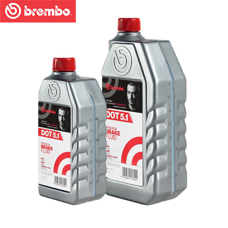 brembo布雷博意大利进口汽车摩托车刹车油制动液dot4通用型05l升