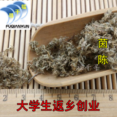 茵陈野生茵陈蒿干棉茵陈草茵陈茶茵陈蒿散 500克 2件包邮