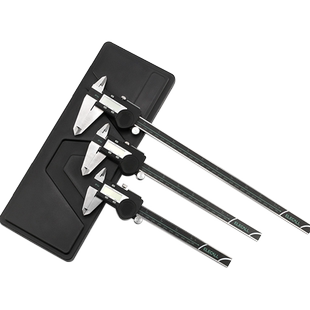 伊莱科不锈钢电子数显游标卡尺IP54级防水防尘专业测量工具0300mm