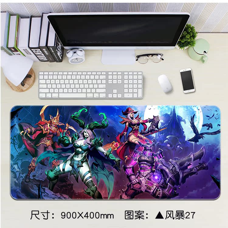 风暴英雄魔兽游戏鼠标定制定做办公电脑桌垫垫超大号加厚锁边网吧在类目 电脑硬件/显示器/电脑周边, 电脑周边, 鼠标垫/贴/腕垫中 - 来自Buy2taobao.com提供专业的淘宝代购服务