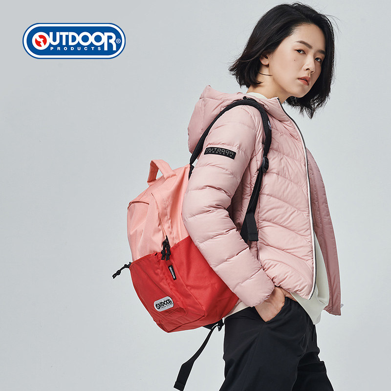 outdoor products 男士双肩包 情侣款城市户外运动休闲包双肩背包