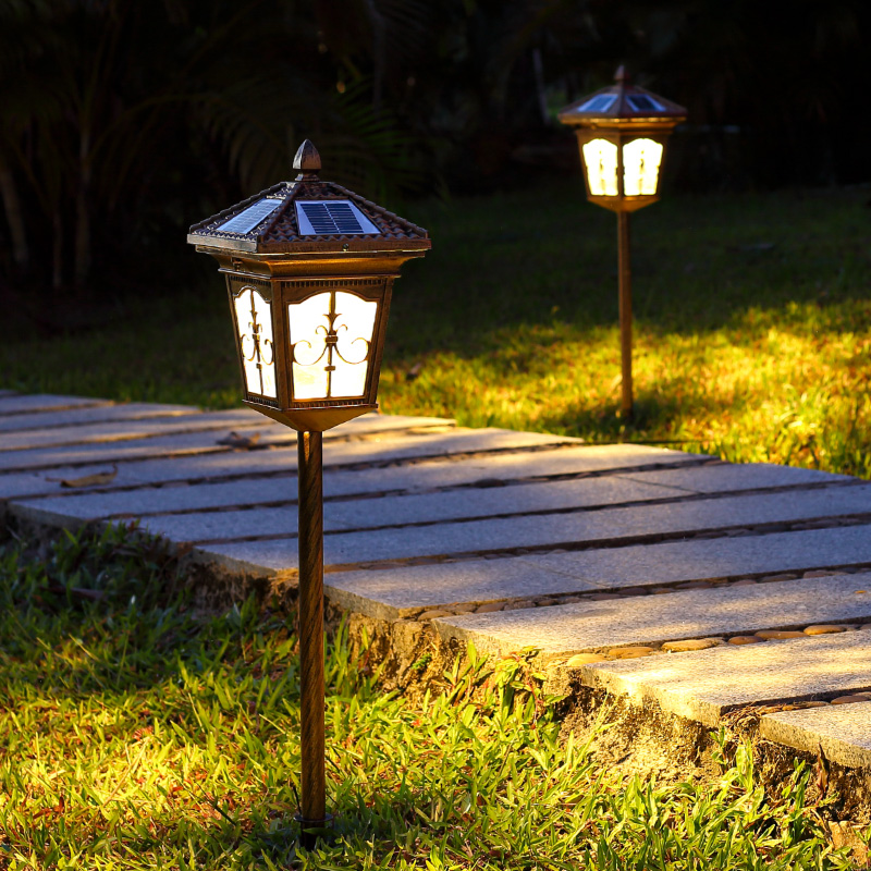 太阳能灯草坪灯插地小区公园路灯花园室外防水别墅亮化led庭院灯